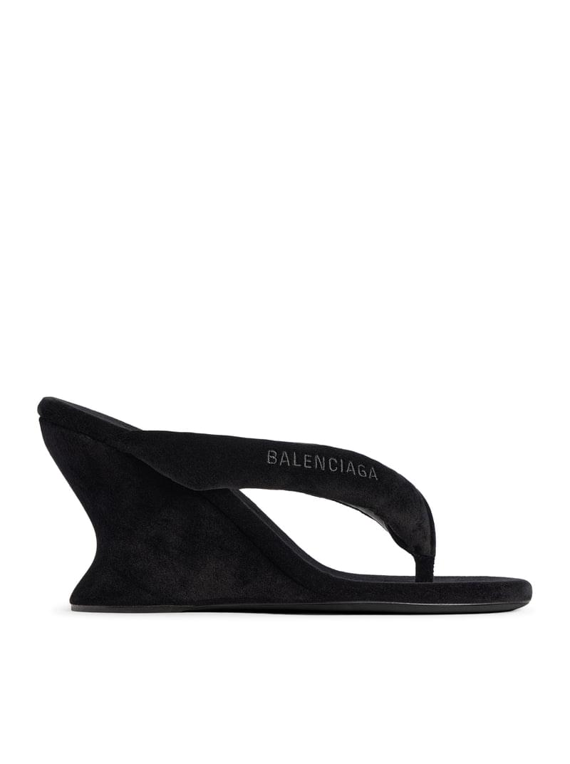 Balenciaga Women Gaeta Wedge Flip-Flops BALENCIAGA