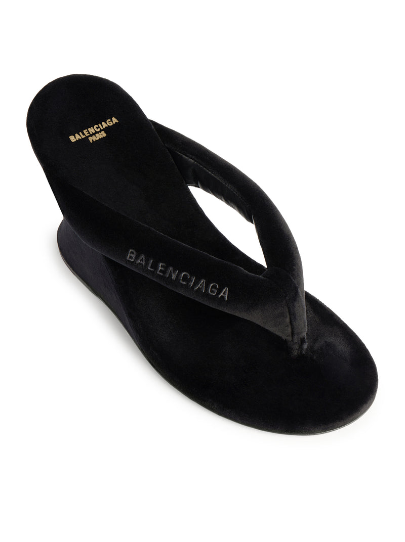 Balenciaga Women Gaeta Wedge Flip-Flops BALENCIAGA