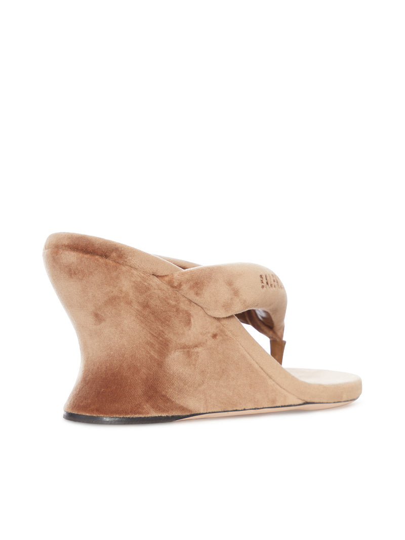Balenciaga Women Gaeta Wedge Flip-Flops BALENCIAGA