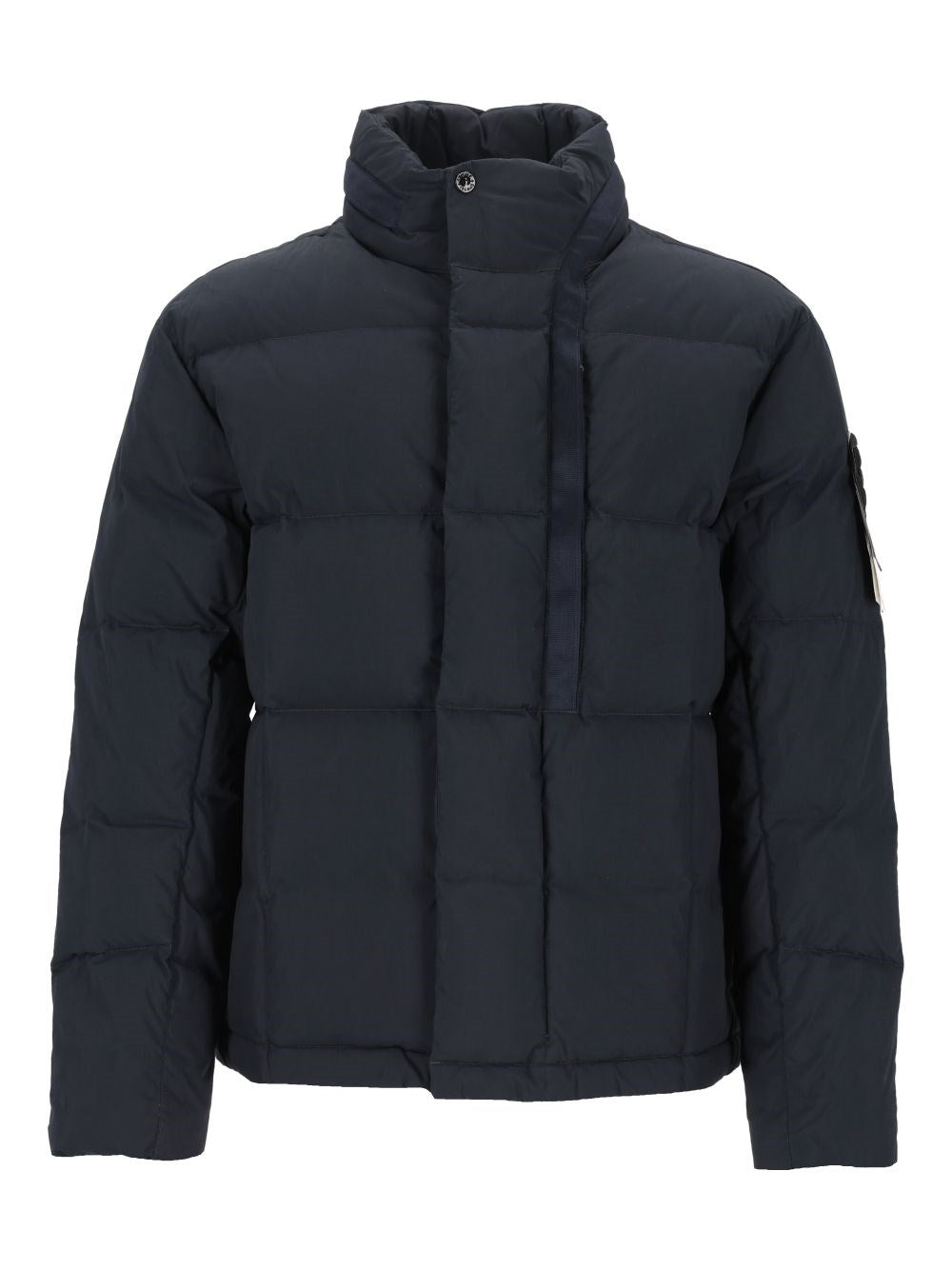 Stone Island Men Quilted Down Jacket With Hood STONE ISLAND