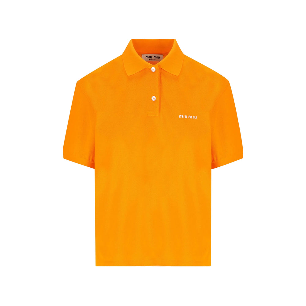 Miu Miu Orange Tops - Polo Tops Women MIU MIU