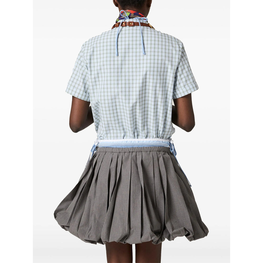 Miu Miu White Tops - Shirts Women MIU MIU