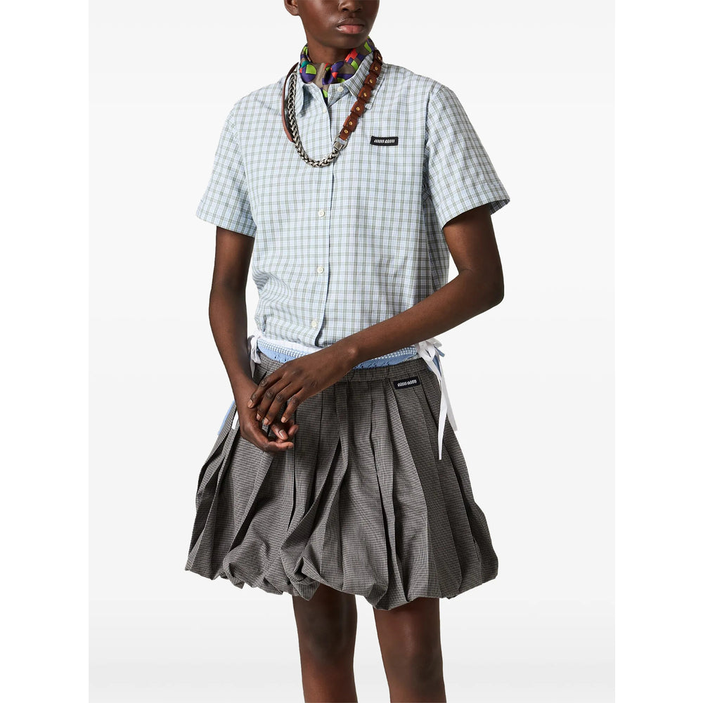 Miu Miu White Tops - Shirts Women MIU MIU