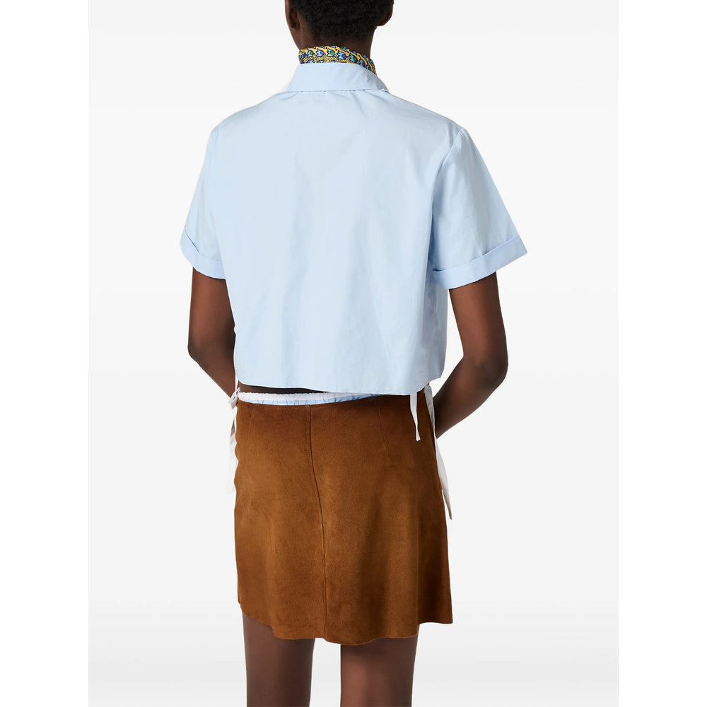 Miu Miu Blue Tops - Shirts Women MIU MIU