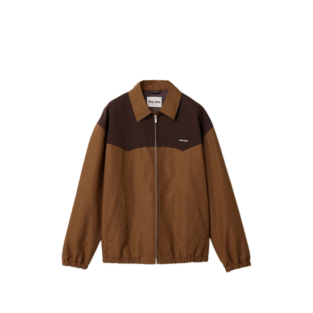 Miu Miu Brown Jackets - Bomber Jackets Women MIU MIU