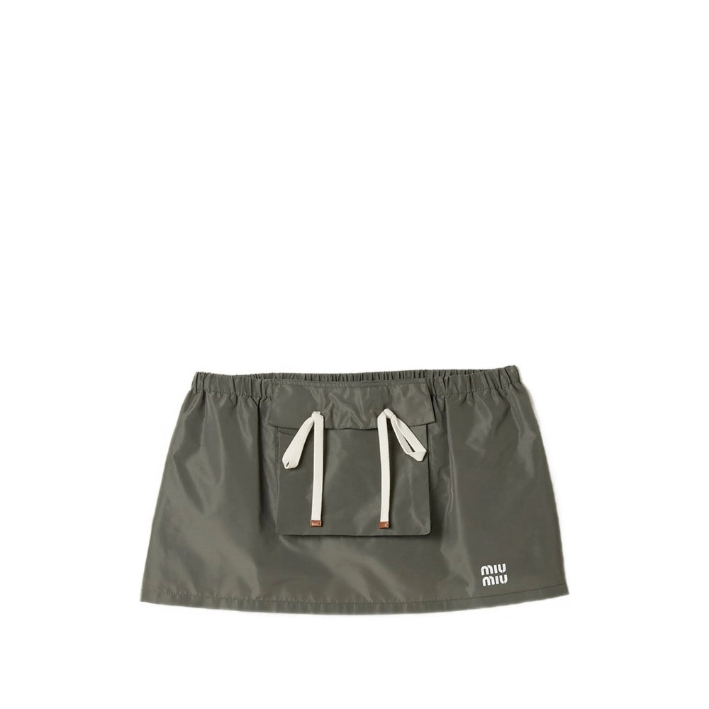 Miu Miu Green Skirts - Straight Skirts Women MIU MIU