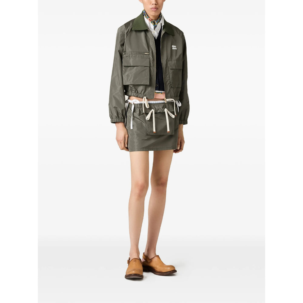 Miu Miu Green Skirts - Straight Skirts Women MIU MIU
