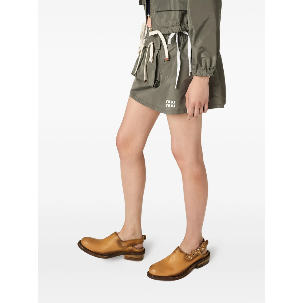 Miu Miu Green Skirts - Straight Skirts Women MIU MIU