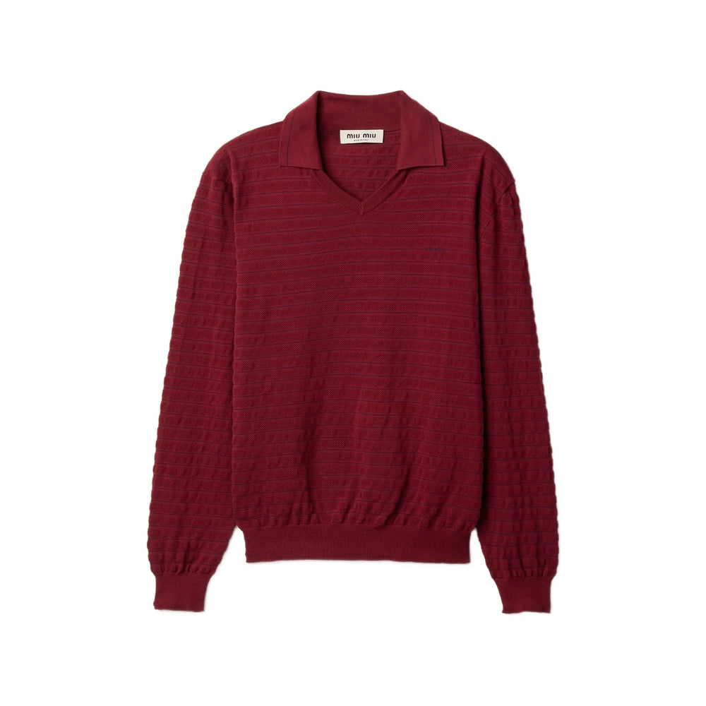 Miu Miu Red Knitwear - Jumpers Women MIU MIU