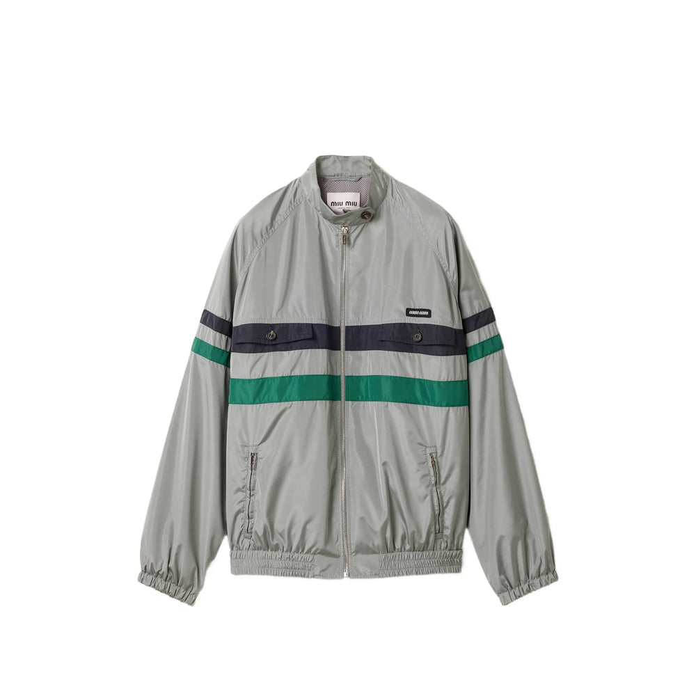 Miu Miu Grey Jackets - Bomber Jackets Women MIU MIU