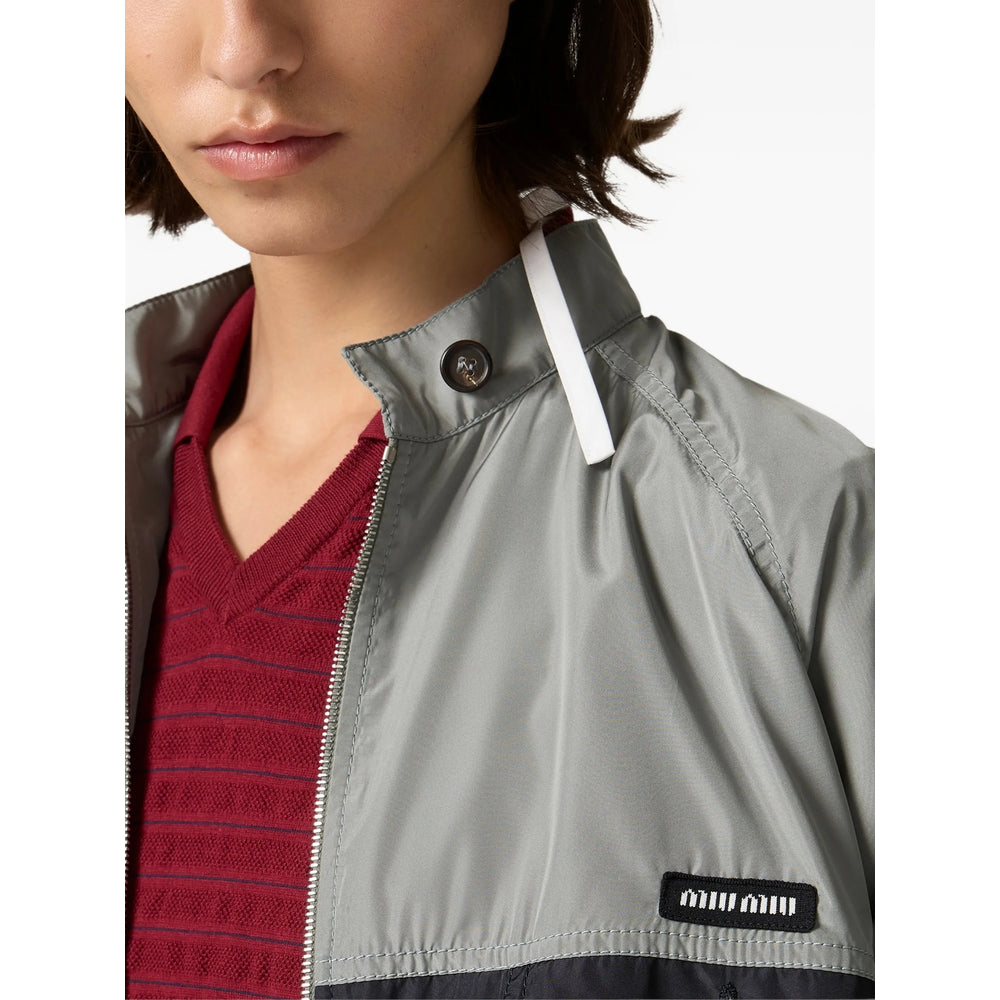 Miu Miu Grey Jackets - Bomber Jackets Women MIU MIU