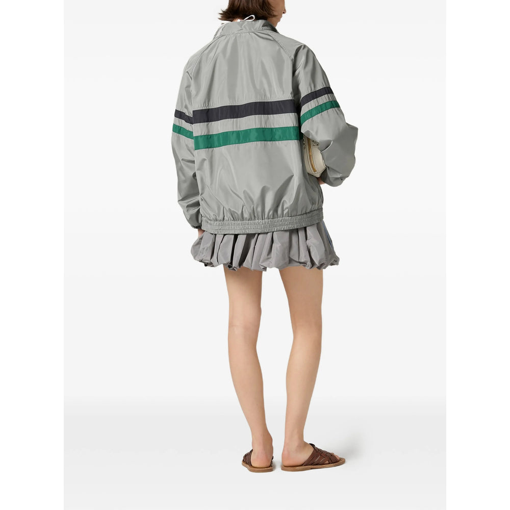 Miu Miu Grey Jackets - Bomber Jackets Women MIU MIU