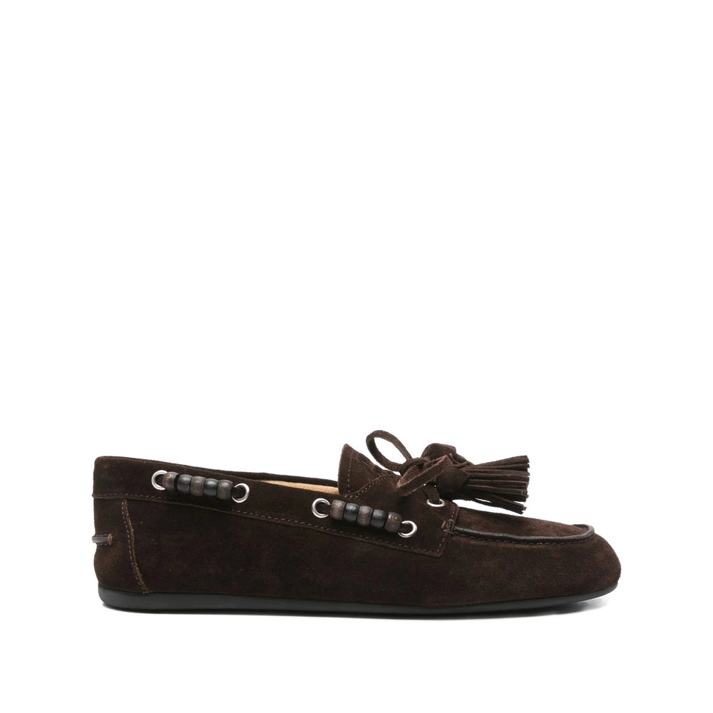 Miu Miu Brown Loafers Women MIU MIU