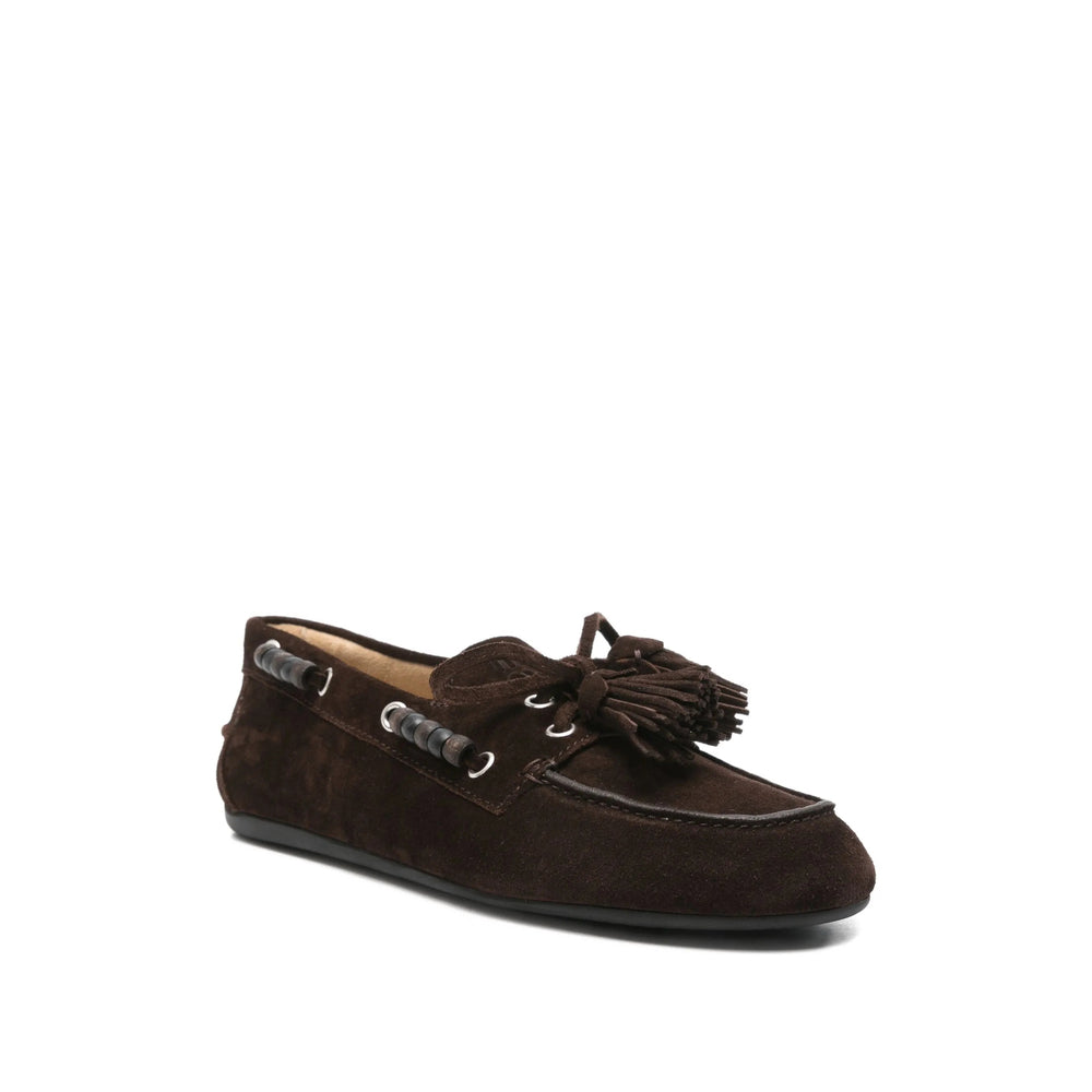Miu Miu Brown Loafers Women MIU MIU