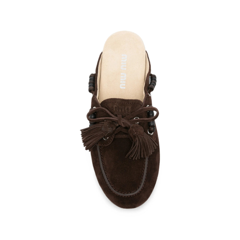 Miu Miu Brown Shoes Women MIU MIU