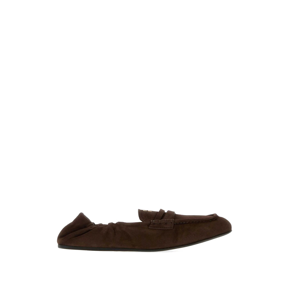 Miu Miu Brown Loafers Women MIU MIU