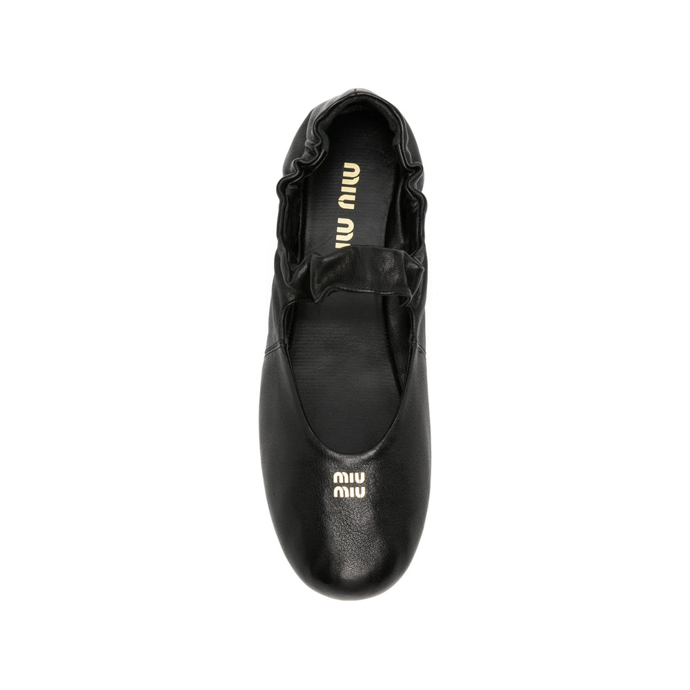 Miu Miu Black Ballet Flats Women