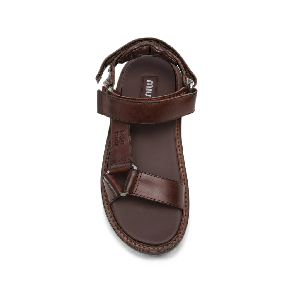 Miu Miu Brown Shoes Women MIU MIU