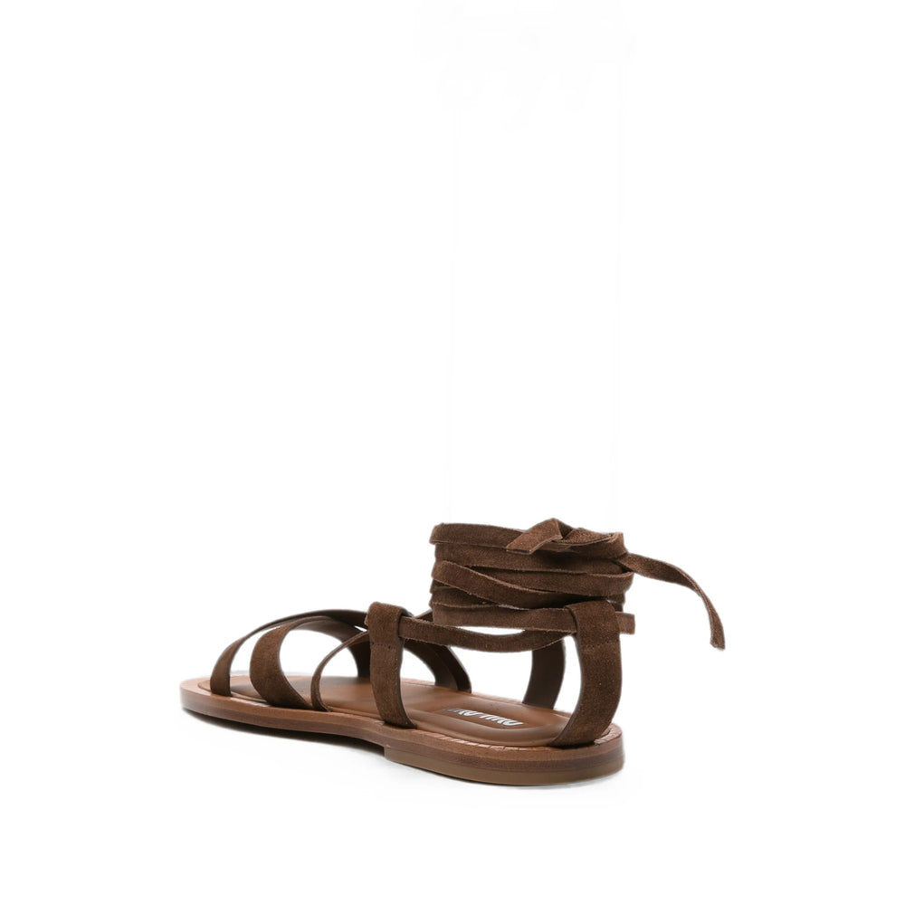 Miu Miu Brown Shoes Women MIU MIU