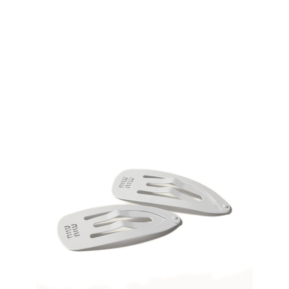 Miu Miu Silver Hair Accessories Women MIU MIU