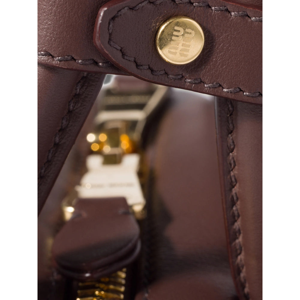 Miu Miu Brown Tote Bags Women MIU MIU