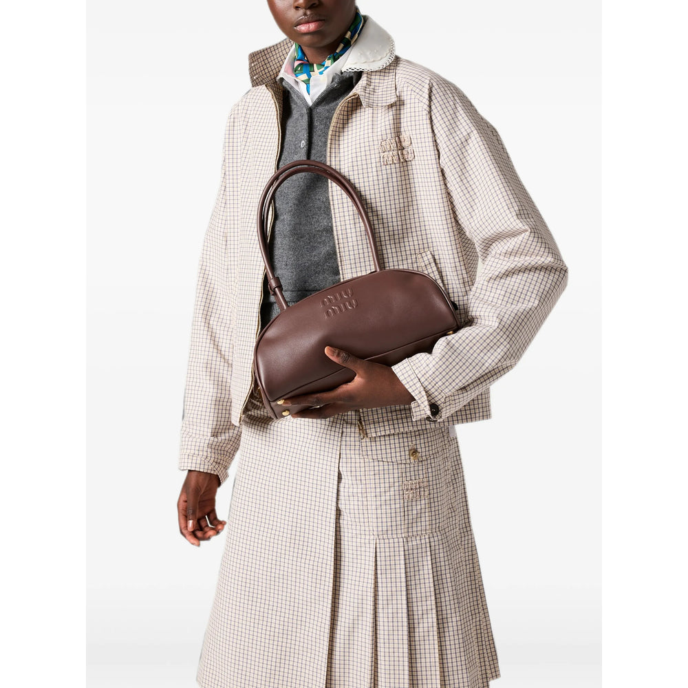 Miu Miu Brown Tote Bags Women MIU MIU