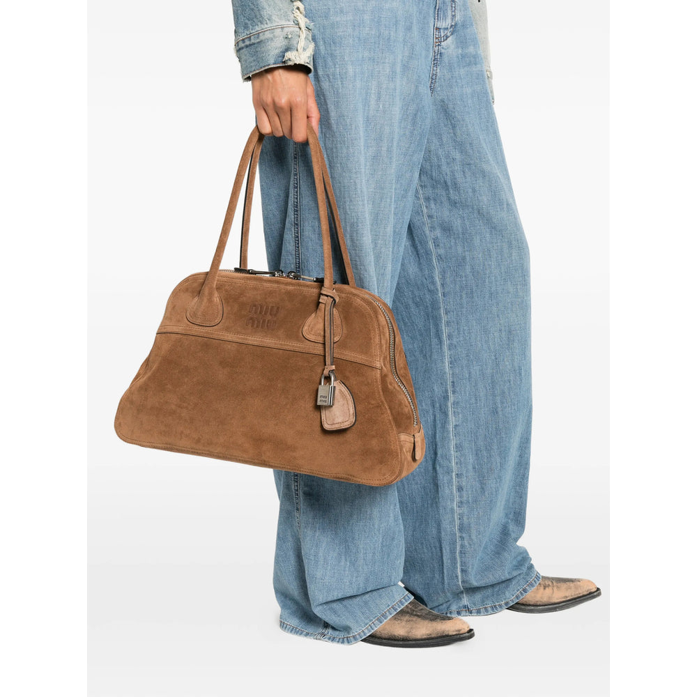 Miu Miu Brown Shoulder Bags Women MIU MIU