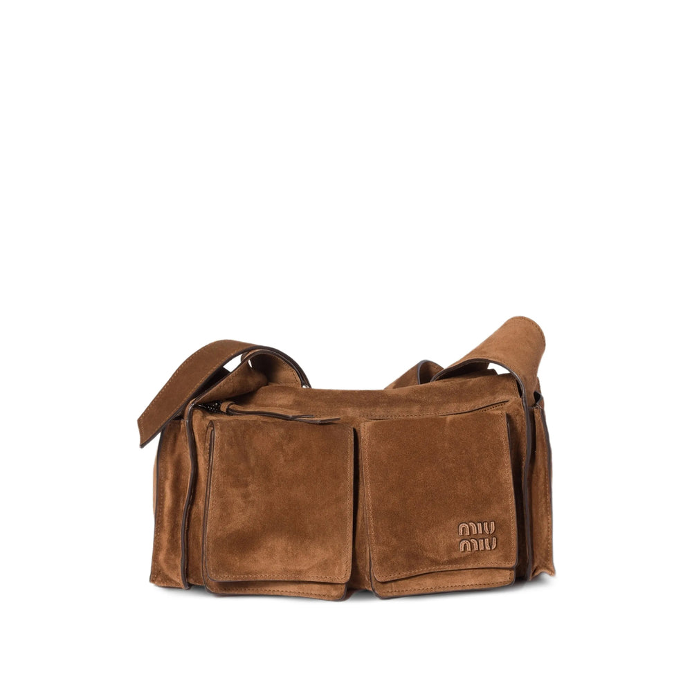 Miu Miu Brown Shoulder Bags Women MIU MIU