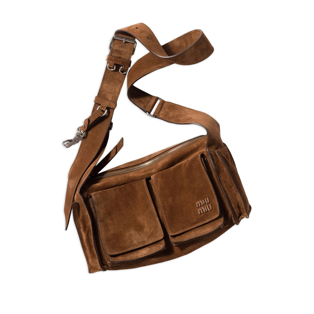Miu Miu Brown Shoulder Bags Women MIU MIU
