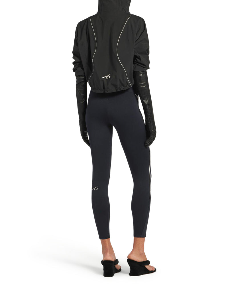 Balenciaga Women Techwear Cropped Jacket In Black BALENCIAGA
