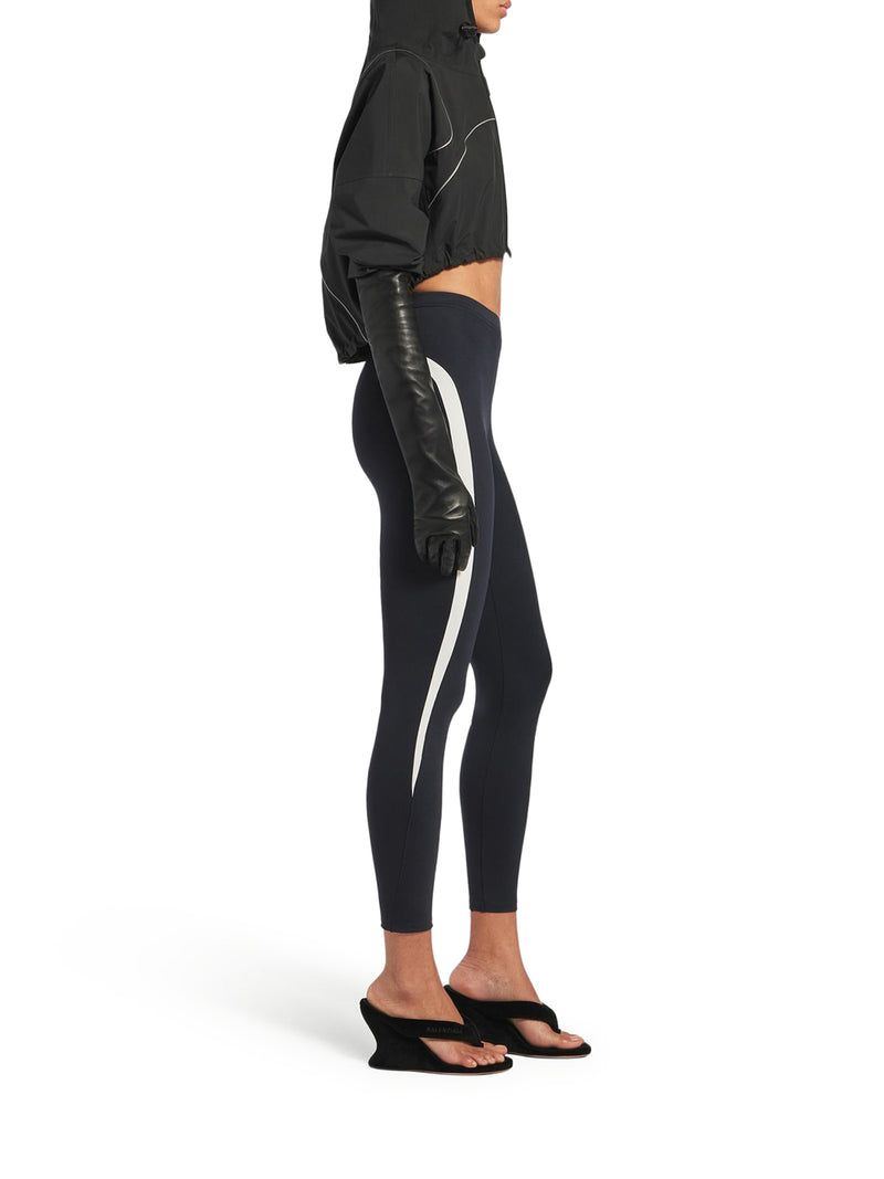 Balenciaga Women Techwear Cropped Jacket In Black BALENCIAGA