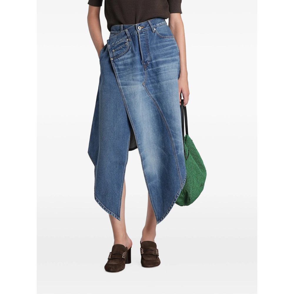 Jw Anderson Blue Skirts - Asymmetric & Draped Skirts Women J.W. ANDERSON