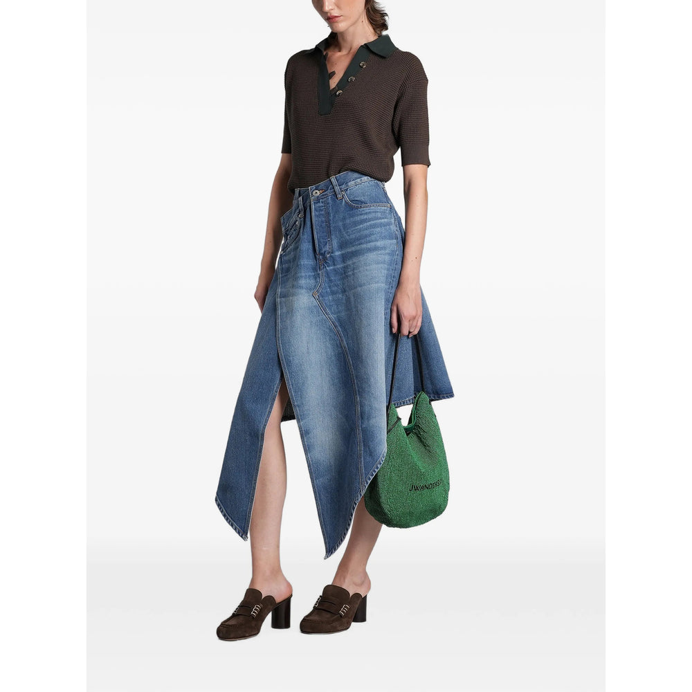 Jw Anderson Blue Skirts - Asymmetric & Draped Skirts Women J.W. ANDERSON