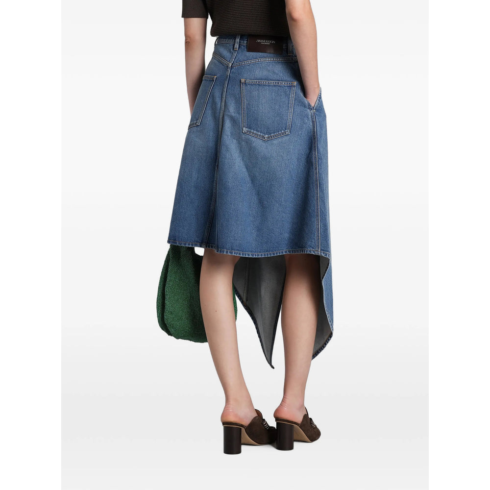 Jw Anderson Blue Skirts - Asymmetric & Draped Skirts Women J.W. ANDERSON