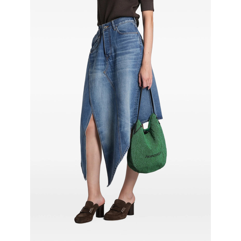 Jw Anderson Blue Skirts - Asymmetric & Draped Skirts Women J.W. ANDERSON