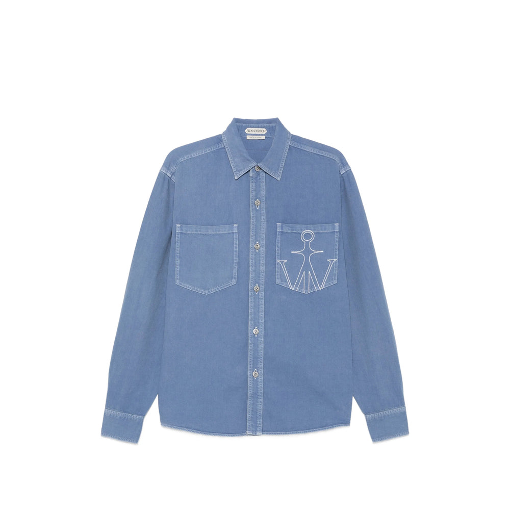 Jw Anderson Blue Tops - Shirts Women J.W. ANDERSON