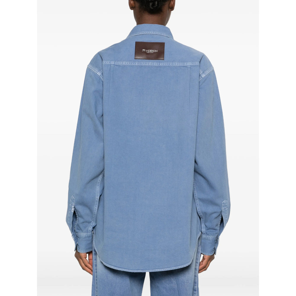 Jw Anderson Blue Tops - Shirts Women J.W. ANDERSON