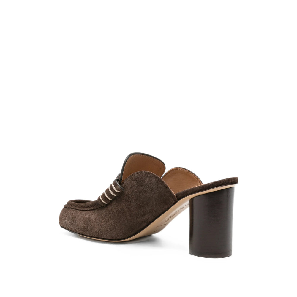 Jw Anderson Brown Loafers Women J.W. ANDERSON