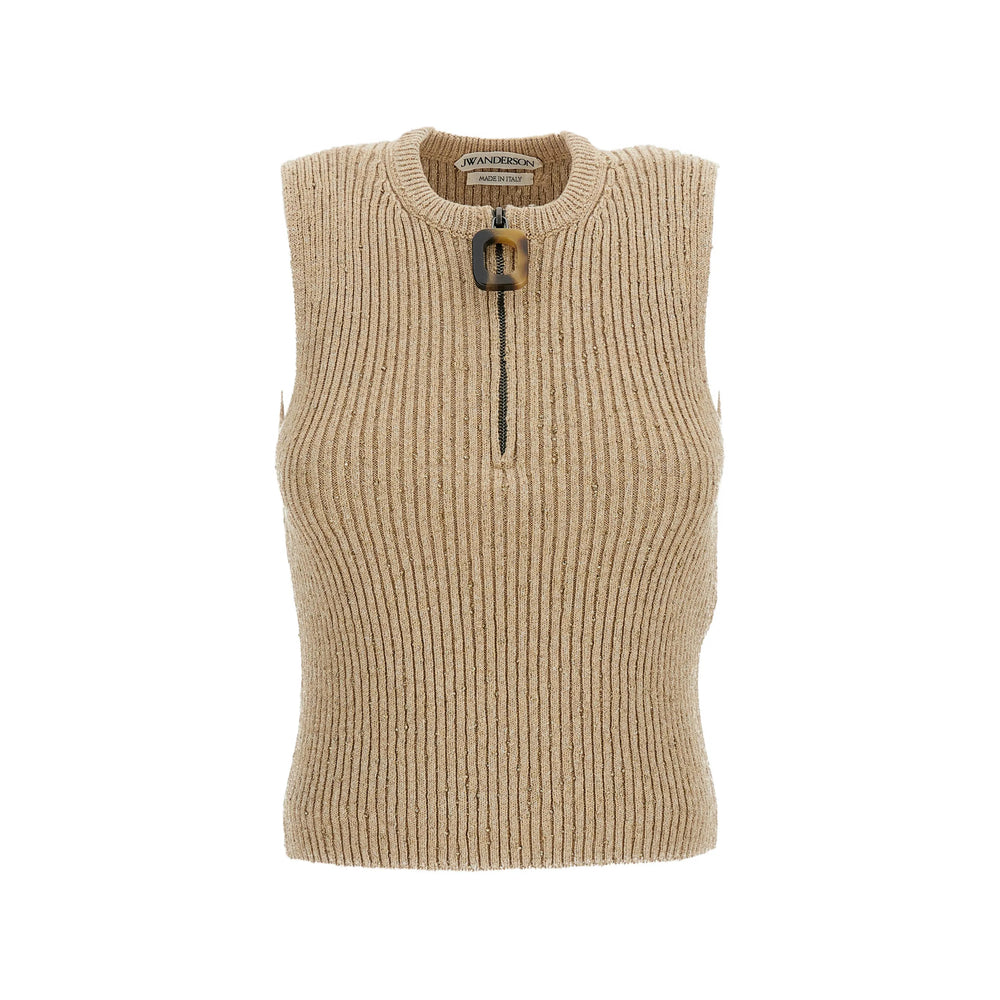Jw Anderson Neutrals Tops - Vests & Tank Tops Women J.W. ANDERSON