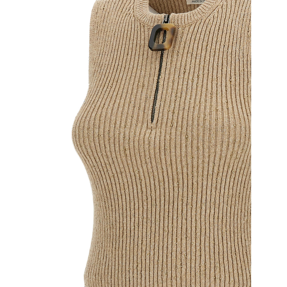 Jw Anderson Neutrals Tops - Vests & Tank Tops Women J.W. ANDERSON