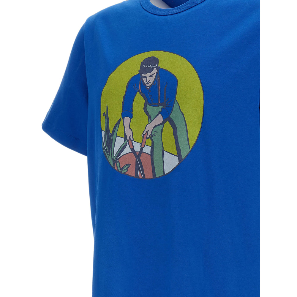 Jw Anderson Blue T-Shirts & Vests - T-Shirts Men J.W. ANDERSON
