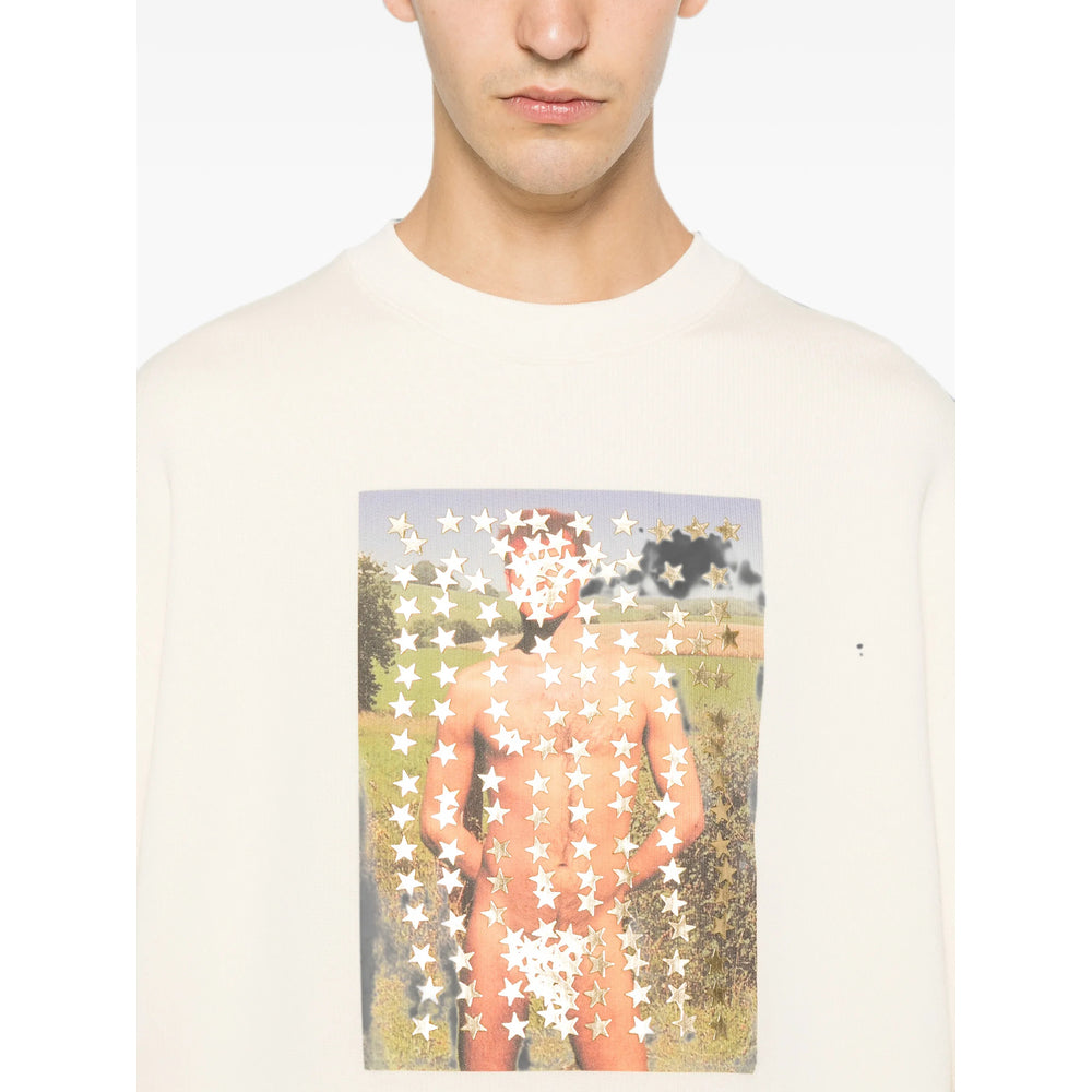 Jw Anderson Neutrals Sweaters & Knitwear - Sweatshirts Men J.W. ANDERSON