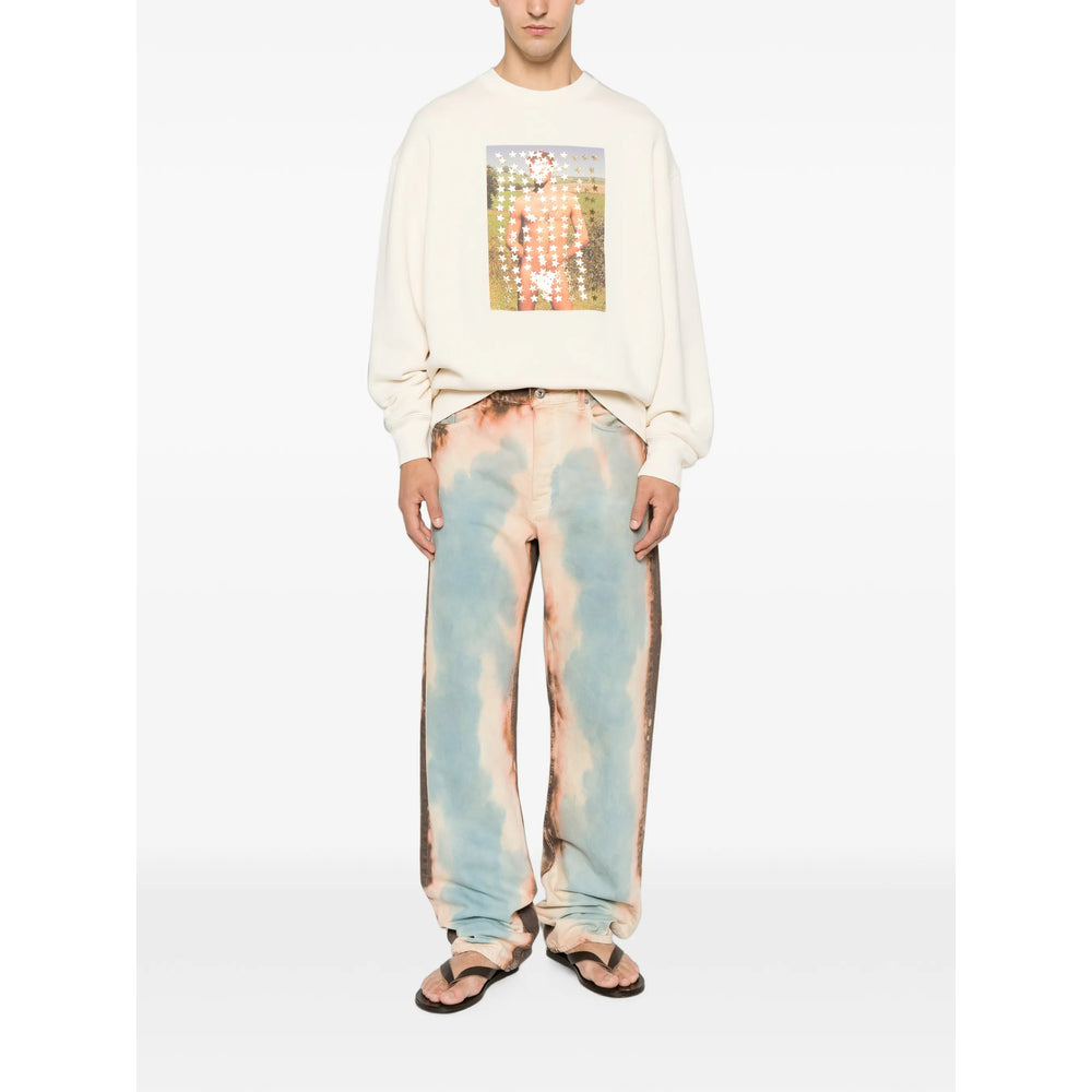 Jw Anderson Neutrals Sweaters & Knitwear - Sweatshirts Men J.W. ANDERSON