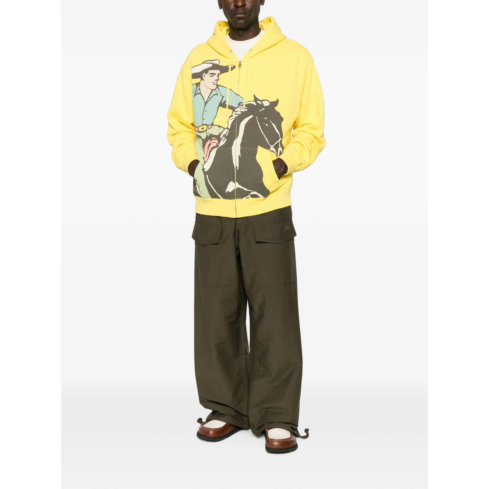 Jw Anderson Yellow Sweaters & Knitwear - Hoodies Men J.W. ANDERSON