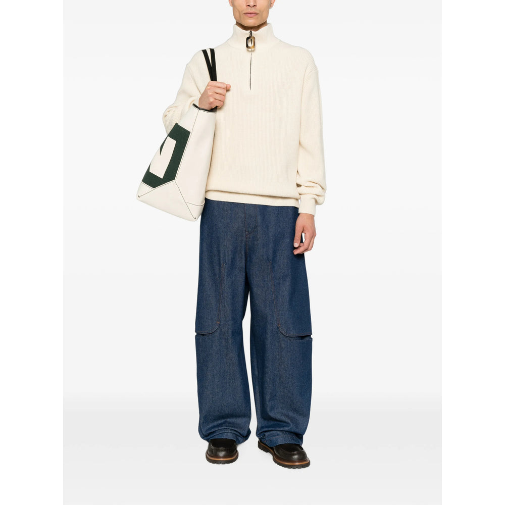 Jw Anderson Neutrals Sweaters & Knitwear - Jumpers Men J.W. ANDERSON
