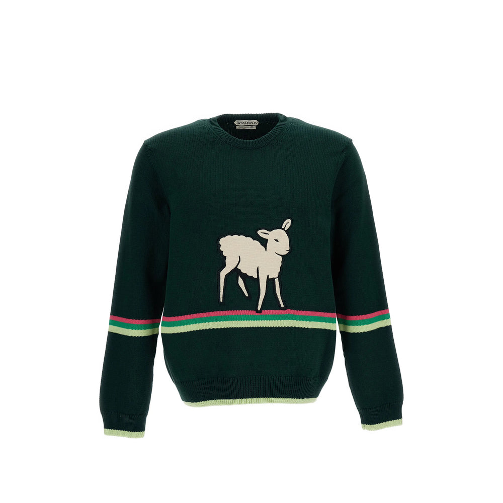 Jw Anderson Green Sweaters & Knitwear - Jumpers Men J.W. ANDERSON