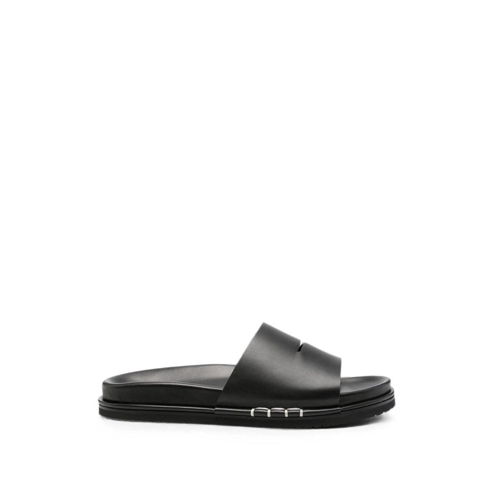 Jw Anderson Black Flip-Flops & Slides Men J.W. ANDERSON