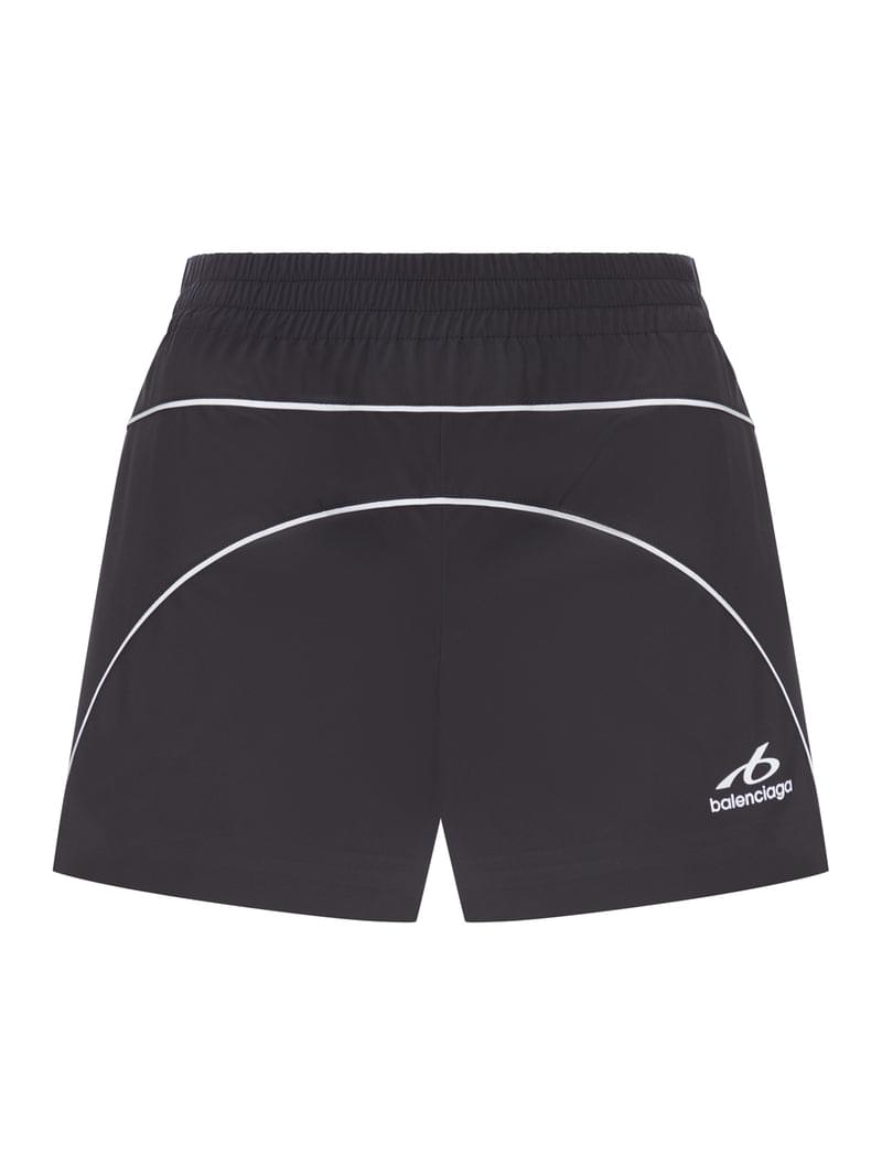 Balenciaga Women Techwear Shorts In Soft Technical Fabric BALENCIAGA