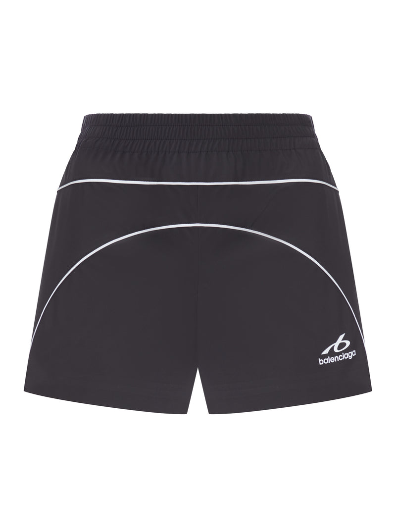 Balenciaga Women Techwear Shorts In Soft Technical Fabric BALENCIAGA
