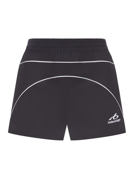 Balenciaga Women Techwear Shorts In Soft Technical Fabric BALENCIAGA